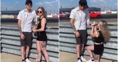 This girl proposed to her boyfriend but you won't believe what happened next. Heartwarming video